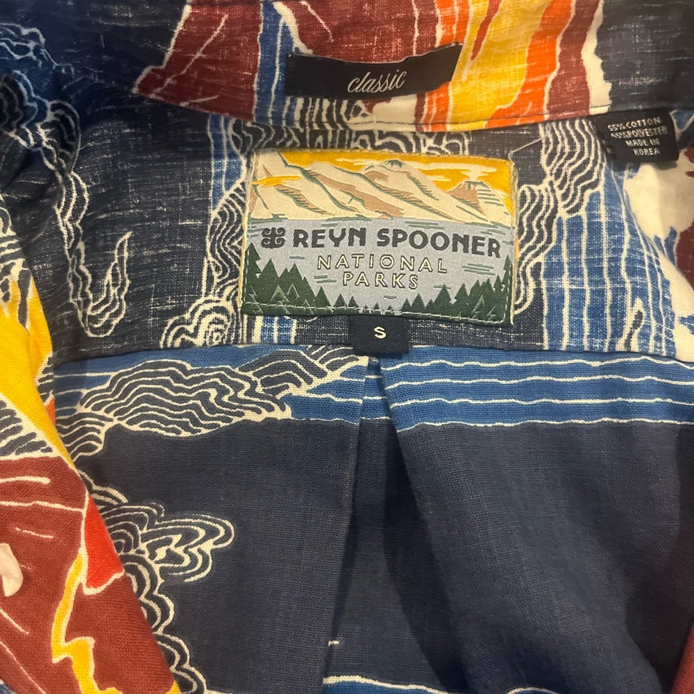 Reyn Spooner Multicolor National Parks Dress Shirt